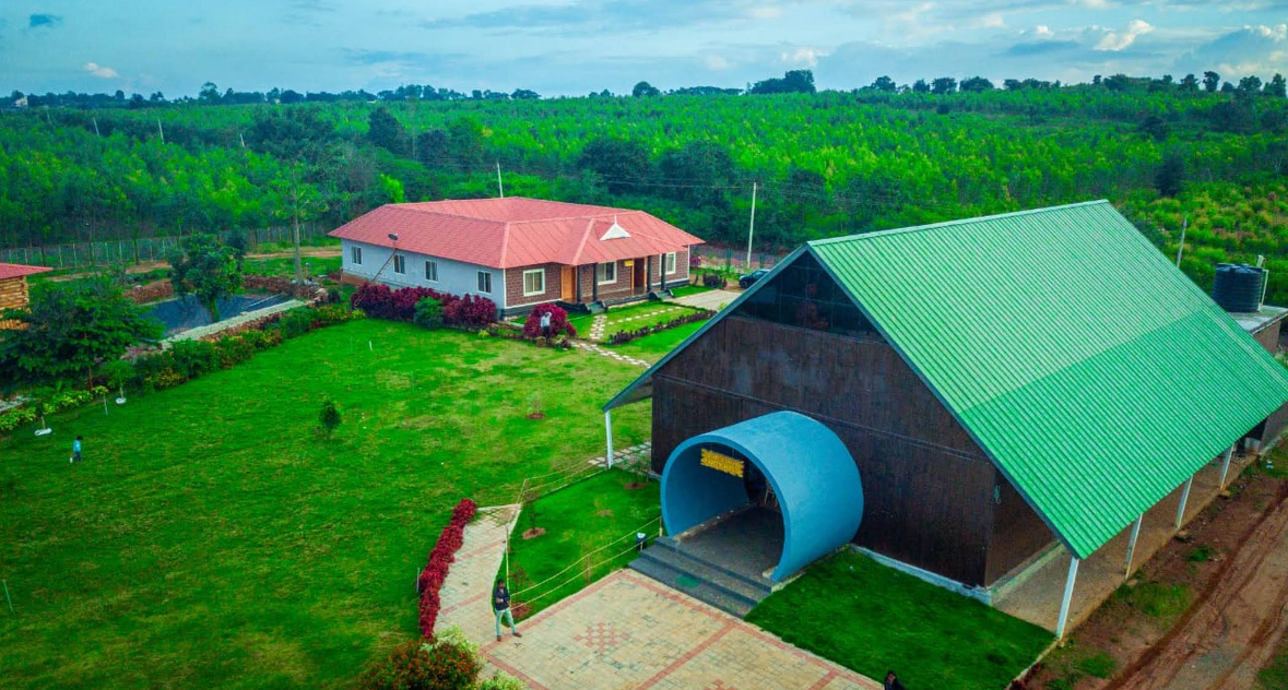 Ayurvedic therapy room